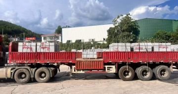 吉林省 芝麻灰花岗岩地铺石出货日常