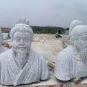 吉林省 白麻花岗岩石材人物立体雕刻