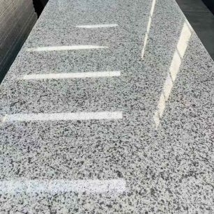 吉林省 白麻花岗岩光面毛板