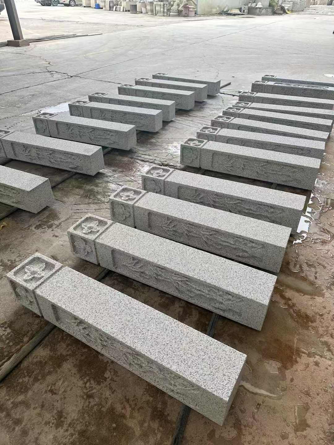 吉林省 白麻方柱雕花防水