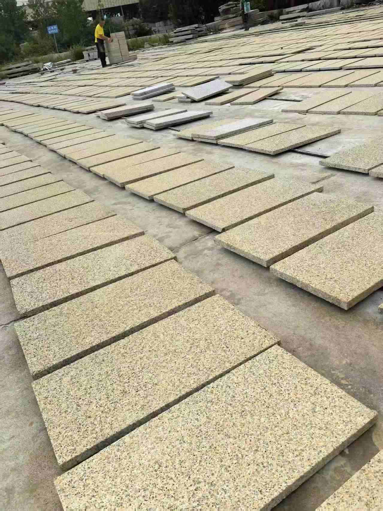 吉林省 黄金麻荔枝地铺石面排板