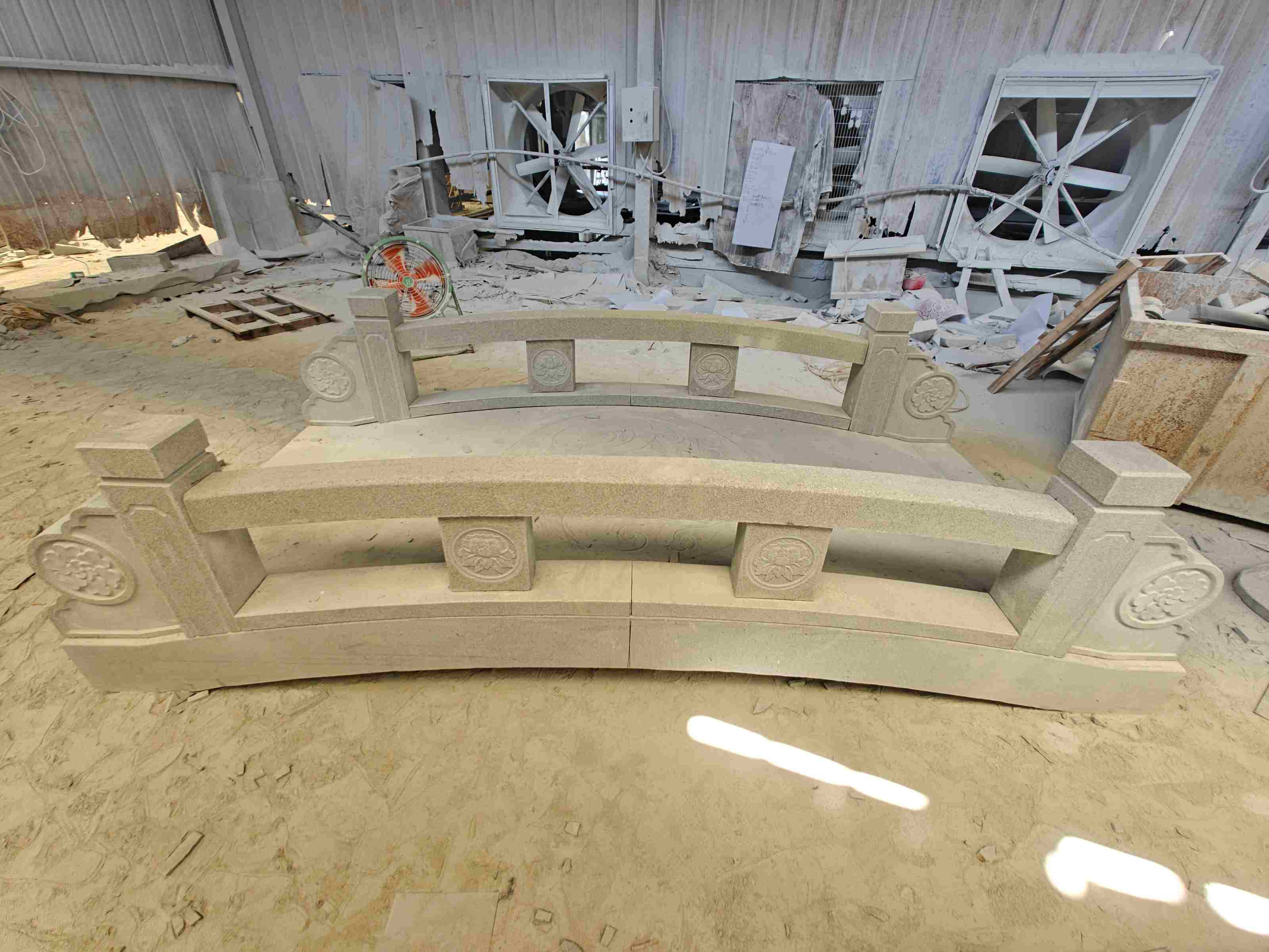 吉林省 芝麻灰花岗岩异形加工-拱桥，石桥