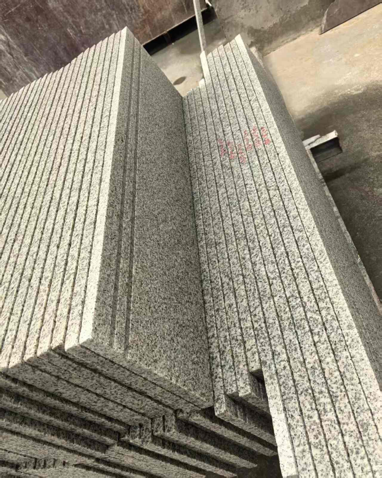 吉林省 白麻荔枝面花岗岩楼梯踏步