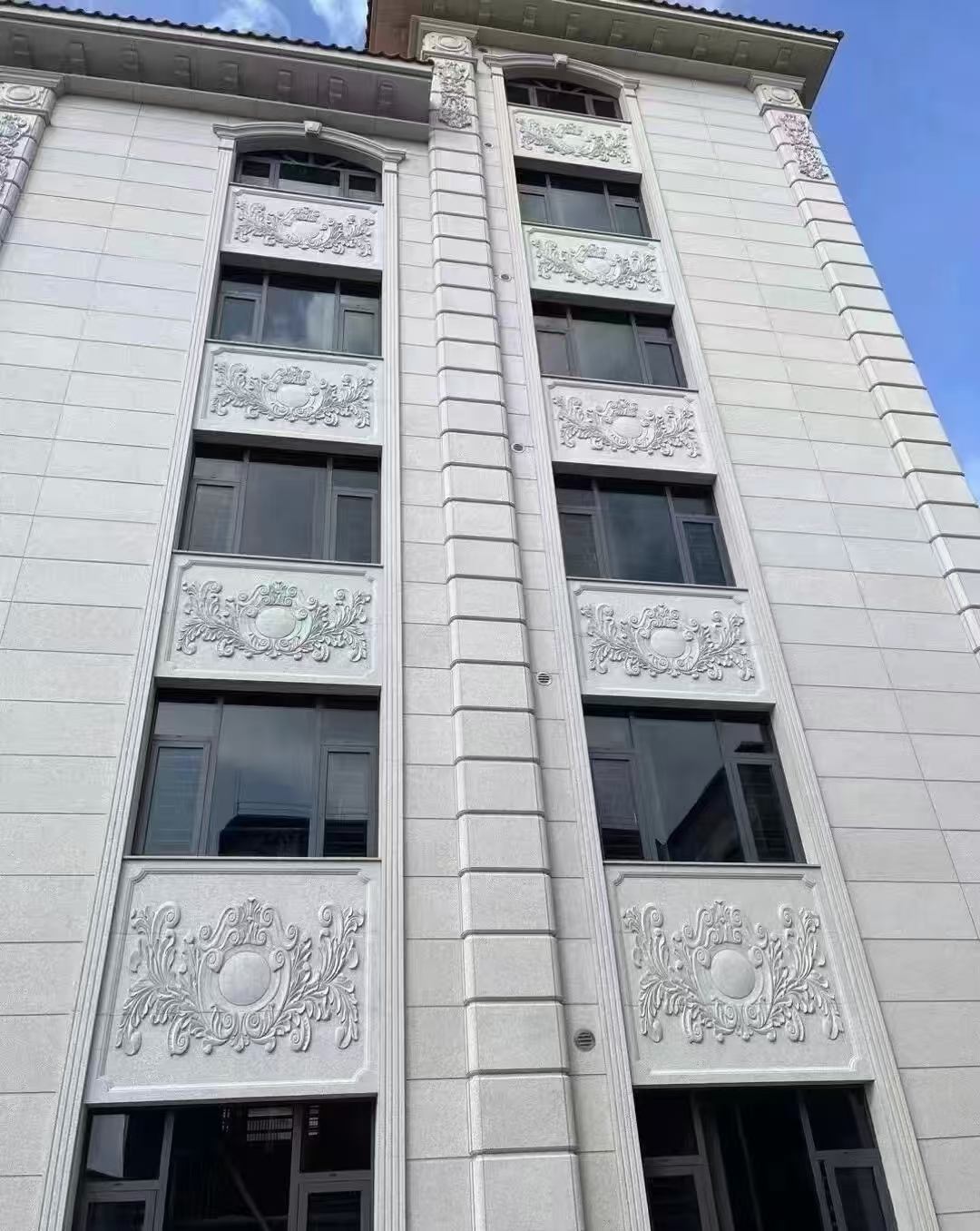 吉林省 白麻荔枝面花岗岩别墅外墙干挂