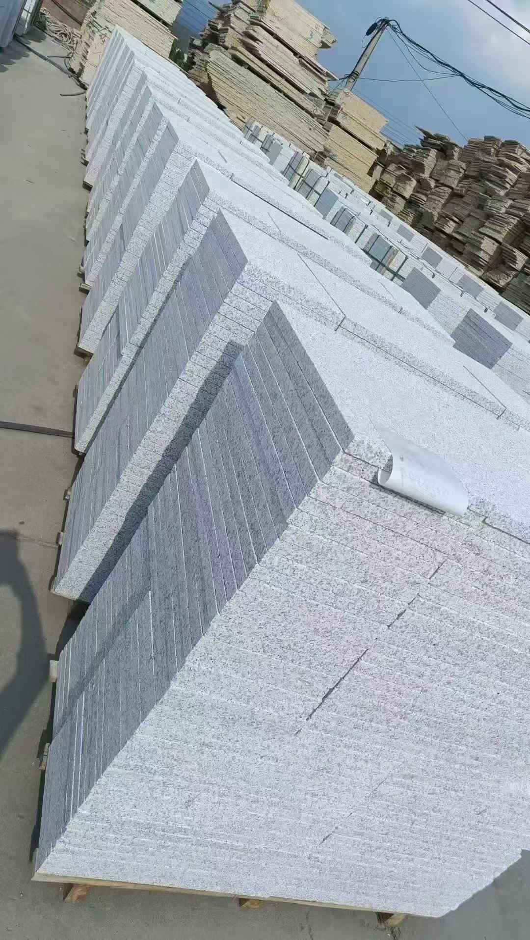 吉林省 白麻荔枝面花岗岩地铺石